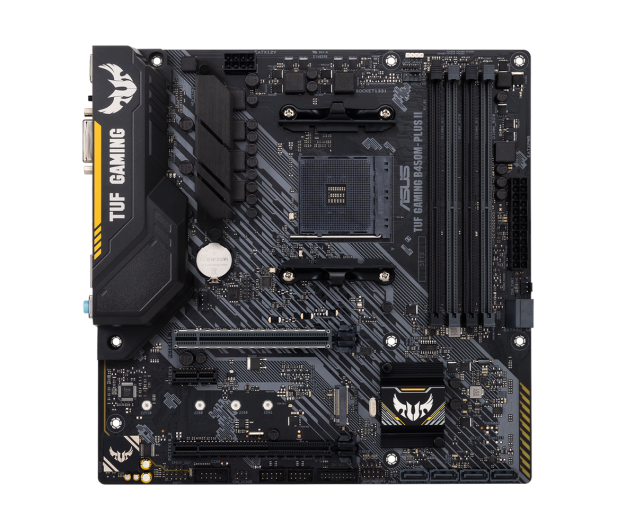 ASUS Płyta główna TUF B450M-PLUS II AM4 4DDR4 DVI/HDMI uATX TUF GAMING B450M-PLUS II - 614647 - zdjęcie 3